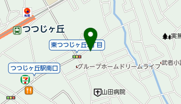 つつじヶ丘駅東自転車等駐車場の地図画像