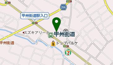 甲州街道駅北駐輪場の地図画像