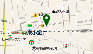 東小金井北第8自転車駐車場の地図画像