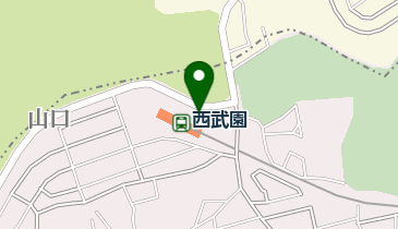 西武園駅駐輪場の地図画像