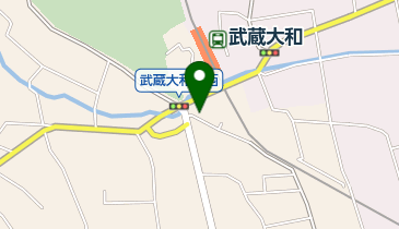 武蔵大和駅第2自転車等駐車場の地図画像