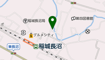 稲城長沼北側第1自転車駐車場の地図画像