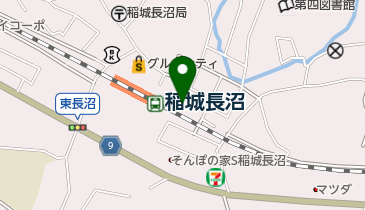 稲城長沼北側第3自転車駐車場の地図画像