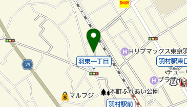 羽村駅西口第四自転車駐車場の地図画像