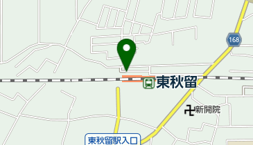 東秋留駅北口第1自転車等駐車場の地図画像