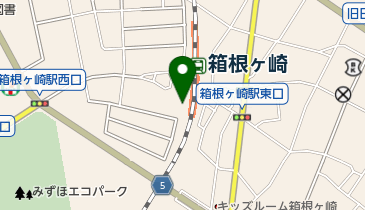 箱根ケ崎駅西口自転車等駐車場の地図画像