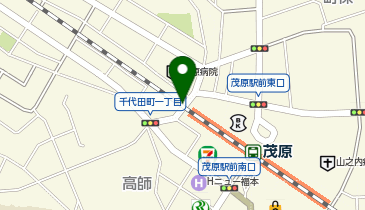 茂原市第1自転車駐車場の地図画像