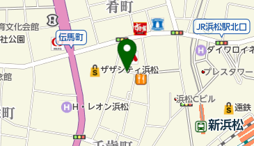 ザザシティ南自転車駐車場の地図画像