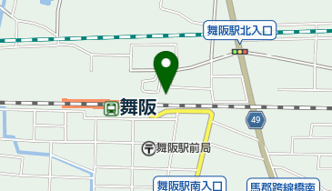 舞阪駅南自転車駐車場の地図画像