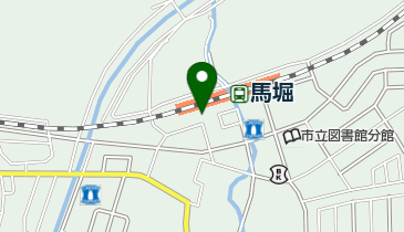 JR馬堀駅前自転車等駐車場の地図画像