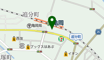 JR亀岡駅前自転車等駐車場の地図画像