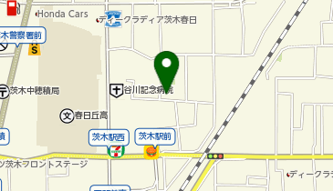 茨木市 春日自転車駐車場の地図画像