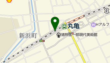 浜町駐輪場の地図画像