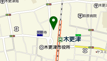 木更津駅西口第3自転車駐車場の地図画像