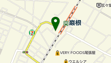 岩根駅西口第1自転車駐車場の地図画像