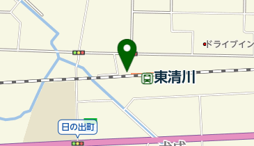 東清川駅前自転車駐車場の地図画像