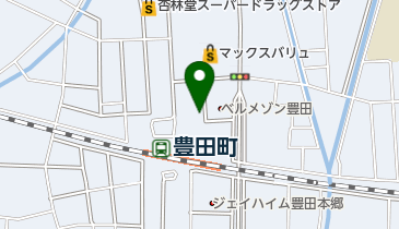 豊田町駅北第2自転車等駐車場の地図画像