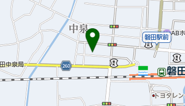 磐田西町第1自転車駐車場の地図画像