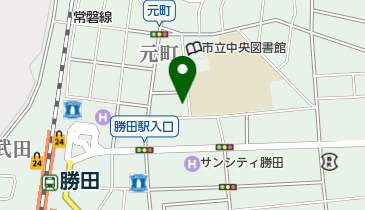 元町自転車駐車場の地図画像