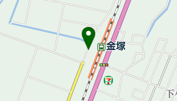 金塚駅前自転車駐車場の地図画像