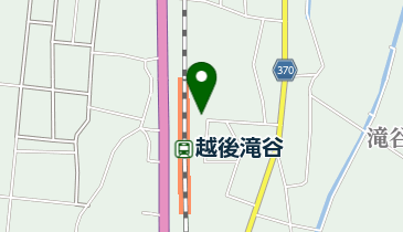 越後滝谷駅自転車置場の地図画像