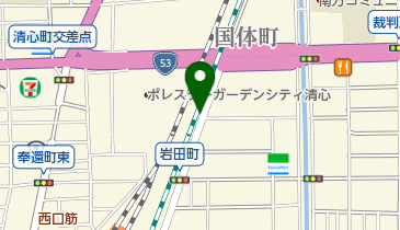 岡山駅東口高架下第2自転車等駐車場の地図画像