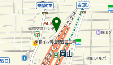 岡山大学筋周辺の駐輪場 バイク駐車場 Navitime