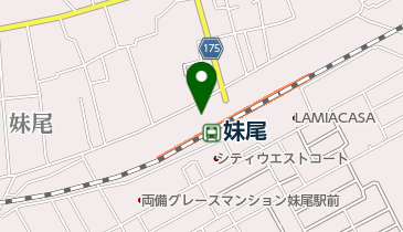 妹尾駅前自転車等駐車場の地図画像