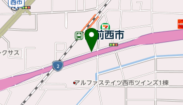 備前西市駅南自転車駐車場の地図画像