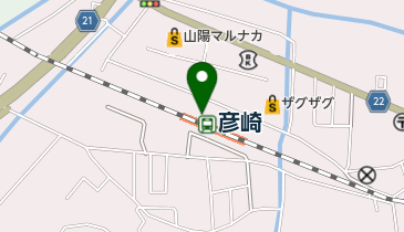 彦崎駅前自転車等駐車場の地図画像