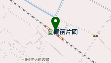片岡駅前自転車駐車場の地図画像