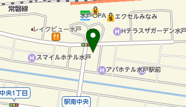 水戸駅南口東棟自転車駐車場の地図画像