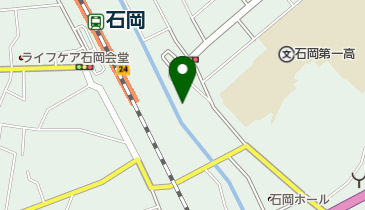 石岡市自転車駐輪場 駅東口駐輪場の地図画像