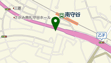 南守谷駅駐輪場の地図画像