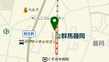 群馬藤岡駅周辺広場駐輪場の地図画像