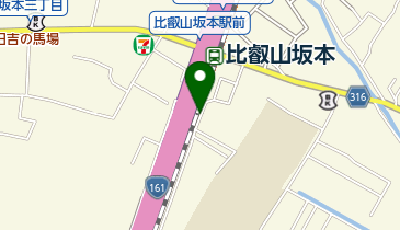 比叡山坂本駅前第二自転車駐車場の地図画像