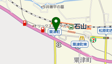 石山駅前第二自転車駐車場の地図画像