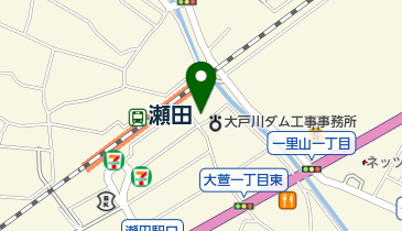 瀬田駅前自転車駐車場の地図画像