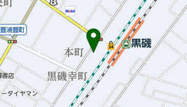 黒磯駅西口自転車駐車場の地図画像