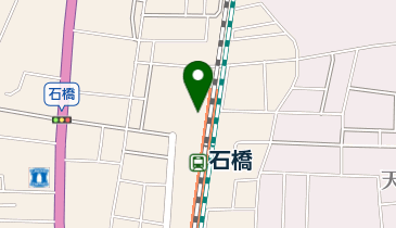 石橋駅自転車駐車場の地図画像