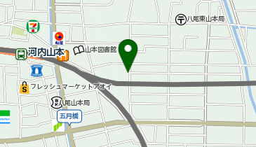 近鉄山本駅東自転車駐車場の地図画像