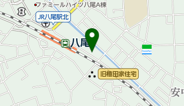 JR八尾駅東自転車駐車場の地図画像