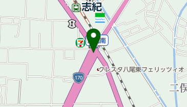 JR志紀駅 外環南自転車駐車場の地図画像