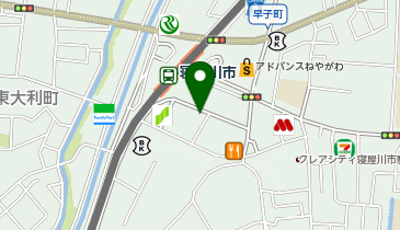 寝屋川市駅前第4自転車駐車場の地図画像