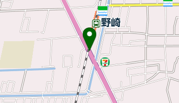 野崎駅南自転車駐車場の地図画像