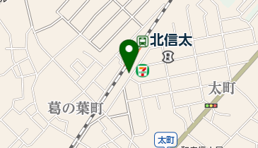 和泉市 北信太駅前仮設自転車等駐車場の地図画像