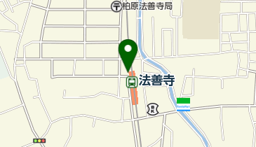 法善寺駅西自転車駐車場の地図画像