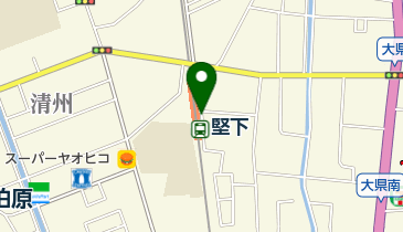 堅下駅東自転車駐車場の地図画像