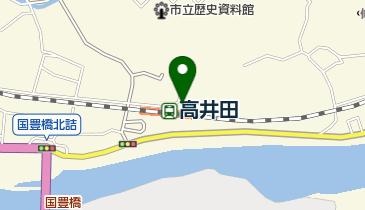 高井田駅第2自転車駐車場の地図画像