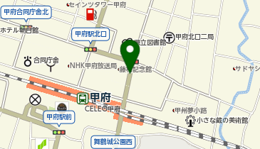 甲府駅北口第2自転車駐車場の地図画像